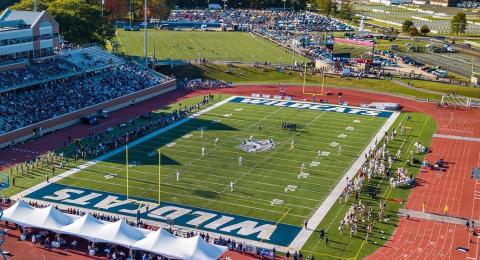 Aerial view of Wildcat Stadium