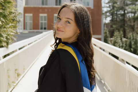 Grace Tomann graduation